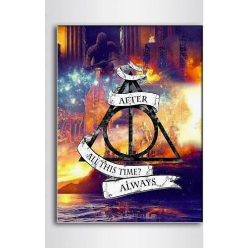 New 5D Diy Diamond Painting Harry Cross Stitch Handmade Diamond Embroidery Movie Icon Rhinestone Diamond Deer Christmas Gift