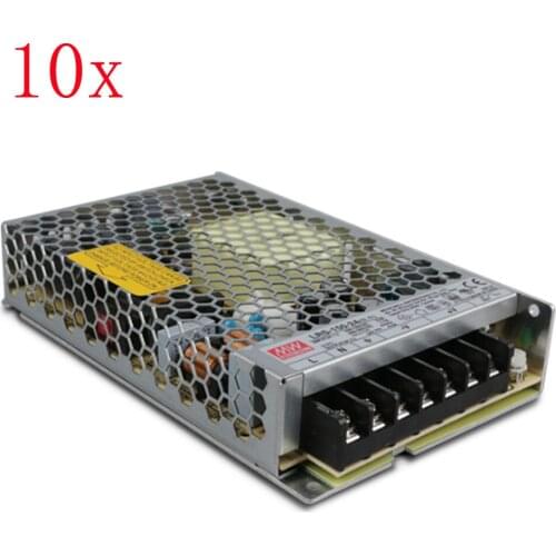 FREE DHL 10pcs/lot High quality Mean Well 150W DC12V/24V/5V LED Power Supply ,Input AC110~240V,3 years warranty