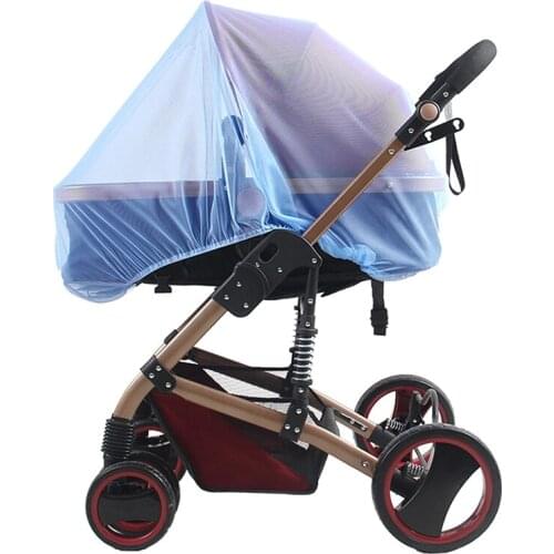 Safe Baby Stroller Pushchair Mosquito Insect Shield Net Mesh Stroller Accessories cart Mosquito Net Infants Protection