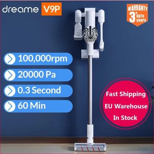 Dreame V9P Handheld Vacuum Cleaner Cordless Cleaning Machine 20kPa Strong Suction Cyclone Filter Carpet Sweep Dust Collector