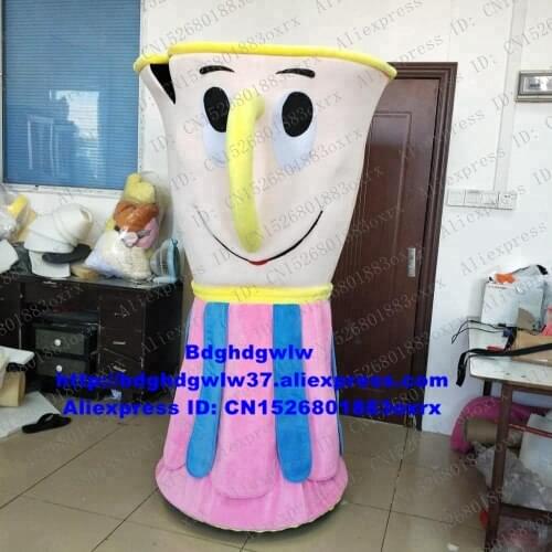Beauty and the Beast Chip Tea Cup Mug Mascot Costume Adult Cartoon Character Outfit Company Activity Good-looking Nice zx2002