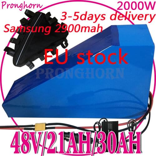 48V Lithium Battery 48V2000W 1500W Scooter Battery 48V 20Ah 22Ah 25Ah 30Ah 35Ah Electric Bicycle Battery With 50A BMS+5A Charger