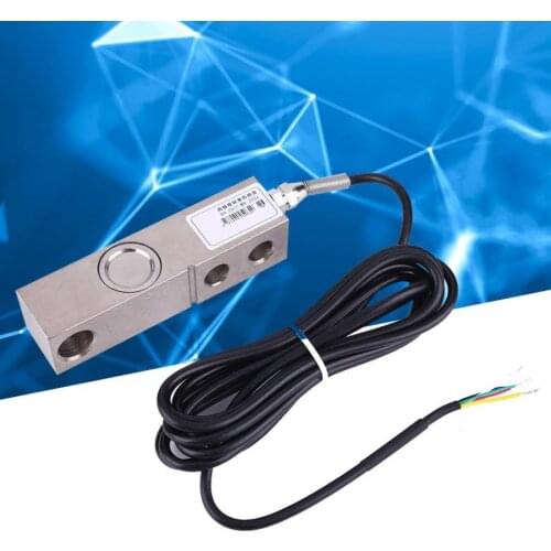 Small loadometer sensor Shear Beam Load Cell Sensor Weighing Sensor with Shielded Cable 2000KG pressure sensor