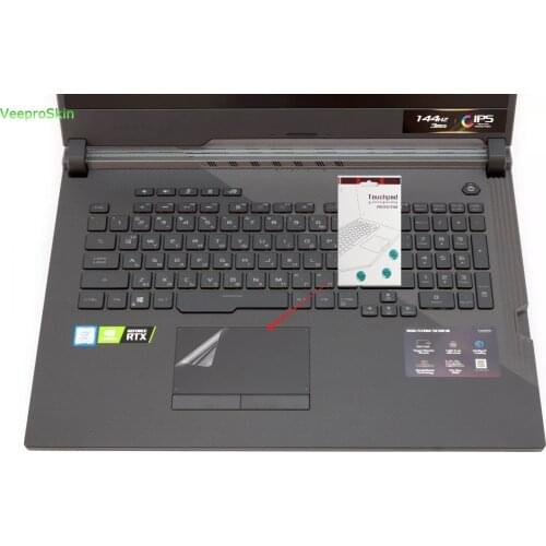 2PCS/PACK Matte Touchpad film Sticker Trackpad Protector for ASUS ROG Strix G G731 G731GT G731GV G731GW G731G TOUCH PAD