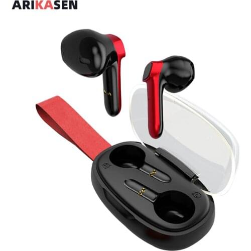 TWS Bluetooth 5.0 Earphones with Charging Box Wireless Headphone 9D Stereo Sports Waterproof Earbuds Headsets With Microphone
