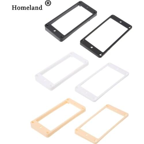 Guitar Pickup Frames covers Humbucker Pickup Frames neck and bridge Pickup Mounting Ring Curved Tapered