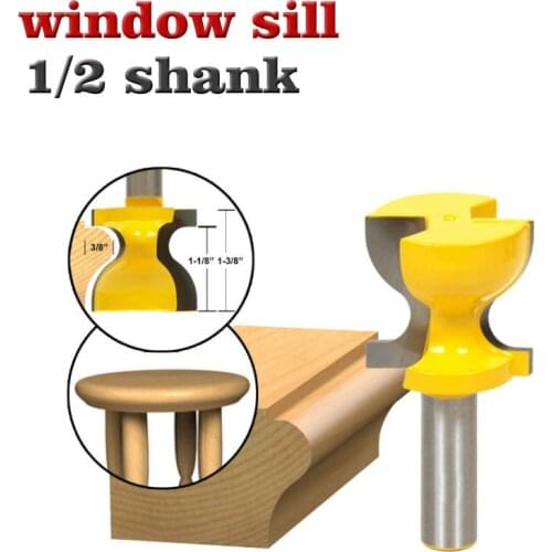 Window Sill, Stool Molding & Door Pull Edge Router Bit C3Carbide Tipped Wood Cutting Tool woodworking router bits