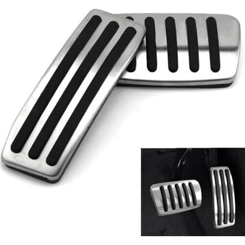 Stainless Steel Foot Pedal Rest Fuel Cover For Cadillac SRX 2010 2011 2012 2013 2014 2015 2016 Accessories