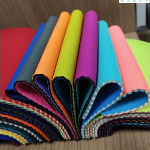 4 yards Manufacturers supply SBR neoprene composite fabric Neoprene neoprene fabric processing