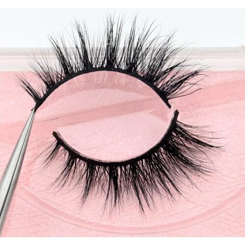 Visofree 3D Mink Eyelashes 100% Cruelty free Long Lasting Messy Lashes Natural Thick Makeup Cilios Dramatic False Eyelashes M63
