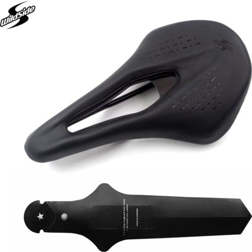 Wildside The New Triathlon bike Saddle MTB Road Bike Racing Saddles PU Breathable Soft vtt Seat Cushion bike parts