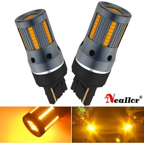 Led Turn Signal Light Canbus T20 W21W BAU15S BA15S P21W Bulb On Car Goods Diode Lamps For Alfa Romeo Giulietta mito 159 147 156