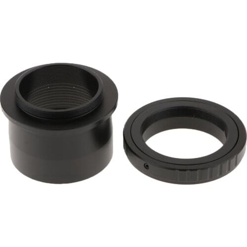 T-ring and 2'' to T2 M42*0.75 Thread Telescope Eyepiece Mount Adapter (T-mount) for Olympus DSLR Cameras