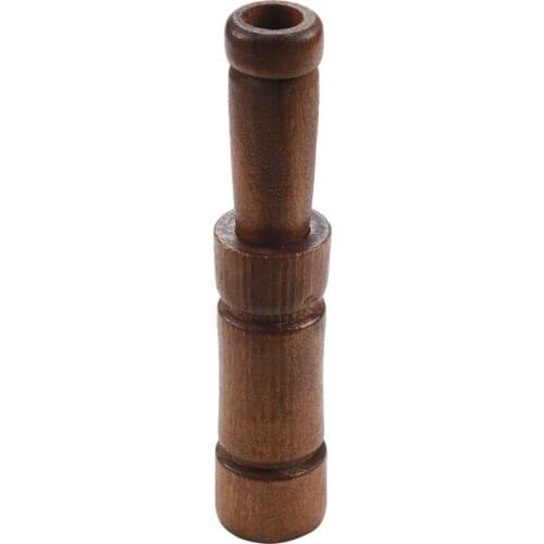 Outdoor Hunting Bait Wooden Duck Call Simulate Wild Duck Whistles Decoy