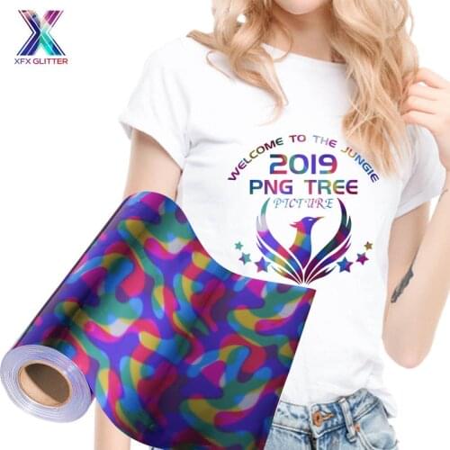 XFX HTV Free Shipping 1 Sheet 25cmx100/150cm Cricut Vinyl Iron on Vinyl TPU Heat Transfer Vinyl Heat Press Cutting Plotter HTV