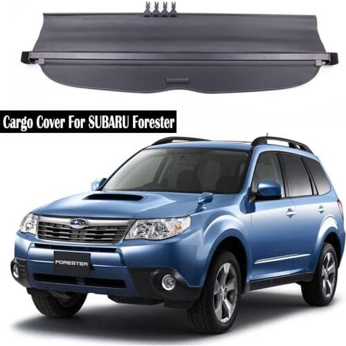 Rear Cargo Cover For SUBARU Forester 2008 2009 2010 2011 2012 privacy Trunk Screen Security Shield shade Accessories