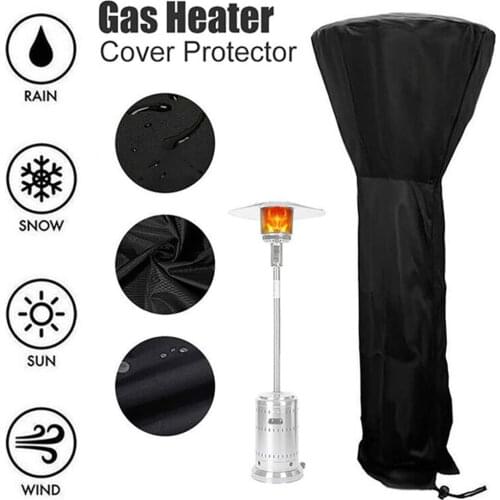 Heater Protector Umbrella Shape Only Cover Heating Furnace Gas Heater Cover Dustproof Outdoor Heater Cover Protective
