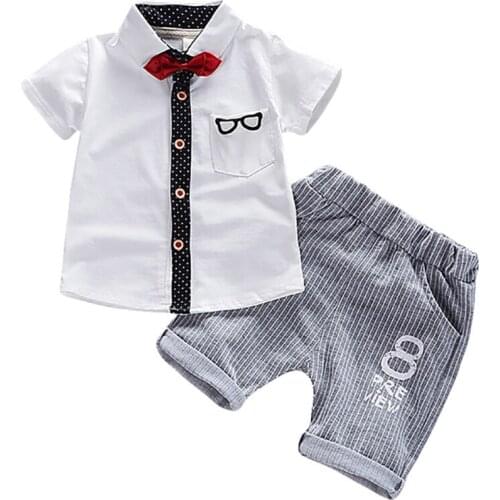 ZWF138 Boys Clothes Spring Children Clothing Sets Costumes For 3-10 Years Kids Clothes Set Toddler T-shirt+Jeans Sport Suit Wear