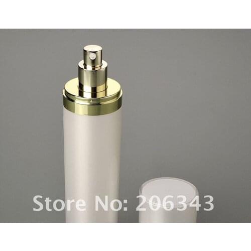 50ML pear white acrylic cone-shape pump lotion bottle,cosmetic container,press pump bottle ,Cosmetic bottle Cosmetic Packaging