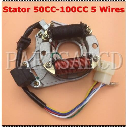 50CC 70CC 90CC 110CC 125CC 5 Wires Stator Magneto ATV QUAD Dirt Bike Go kart