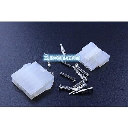 Free Shipping 10/Lot 5p Curved needle Automobile wire connector plug 5557 5556 plastic terminal plug spring terminals computer