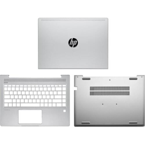 NEW Laptop Top Case /C Cover /D Cover For HP Probook 14 440 G6 445 G6 Series LCD Back Cover /Palmrest/Bottom Case Silver