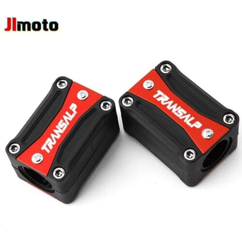 For Honda XLV 600 650 700 TRANSALP Motorcycle Accessories Engine Guard Bumper Protection Crash Bar Decorative Block