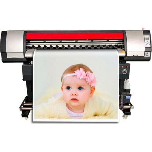 Double Printhead Xp600 Industrial Poster Printer Pvc Sticker Printing Machine High Resolution 1440Dpi Eco Solvent Plotter