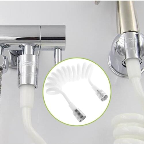 Flexible Shower Hose For Water Plumbing Toilet Bidet Sprayer Telephone Line Plumbing Hose ABS tube Brass Nut