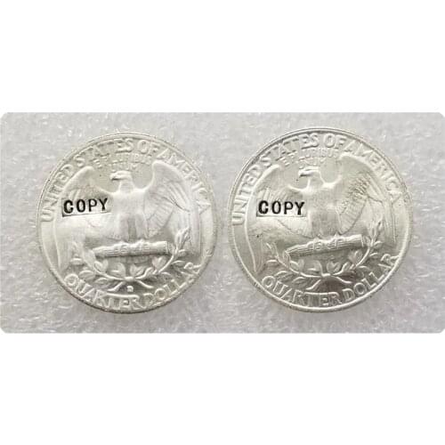 Washington Quarter back UNC Two Face Copy Coin commemorative coins