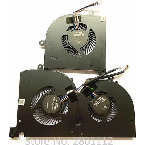 New CPU GPU Cooling Cooler Fan for For MSI GS75 17G1 17G2 Laptop CPU GPU Cooling Pads BS5005HS-U3I BS5005HS-U3J