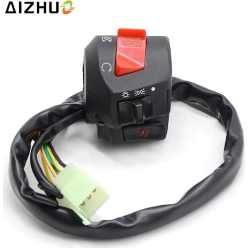 Motorcycle Switches Horn Handlebar Button Turn Signal Electric Fog Lamp Light Start For HONDA MSX 125 PCX 125 CB400 1992-1998
