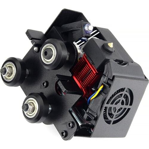 3D Printer Full Assembled Extruder Kit Fan Cover with 1.75mm Nozzle