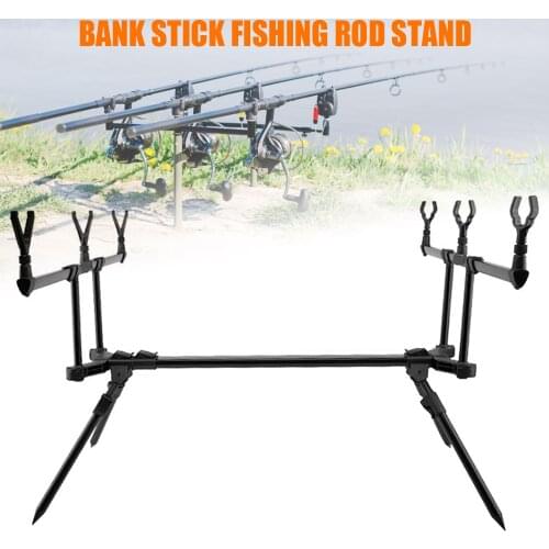 Adjustable Retractable Carp Fishing Rod Pod Stand Holder Fishing Pole Pod Stand Fishing Tackle Accessories