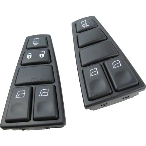 Car Styling For Volvo Truck FH12 FM VNL High Quality 20752914 20752915 Electric Control Power Master Window Switch Button