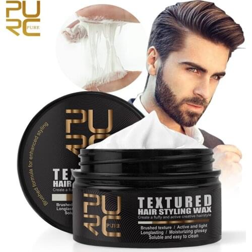 PURC Hair Styling Wax Hold Hair styles Strong Hold Matte Finished Molding Cream Stereotypes Type Hair Wax For Men