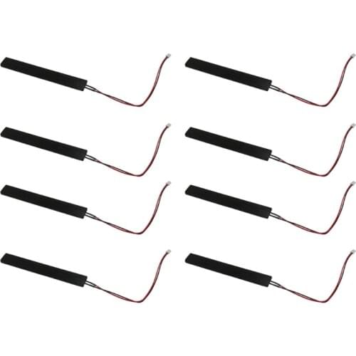 8pcs Foot Sensing Strip Sensor for Dancing Machine with Black Rubber Protector