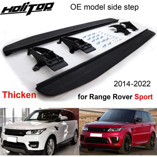 New arrival side steps running board side bar for Range Rover Sport 2014-2020,guarantee quality,made in the biggest factory