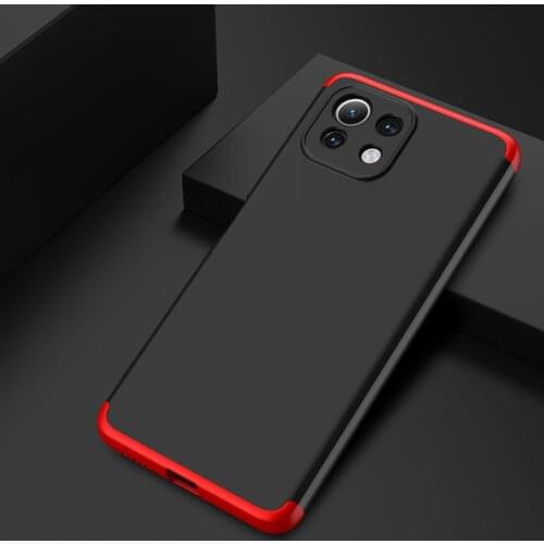 Case for Mi11 Lite 5G Degree Full Hard Matte Shockproof Cover Cases For Xiaomi Mi11i 11X Pro Couqe Fundas