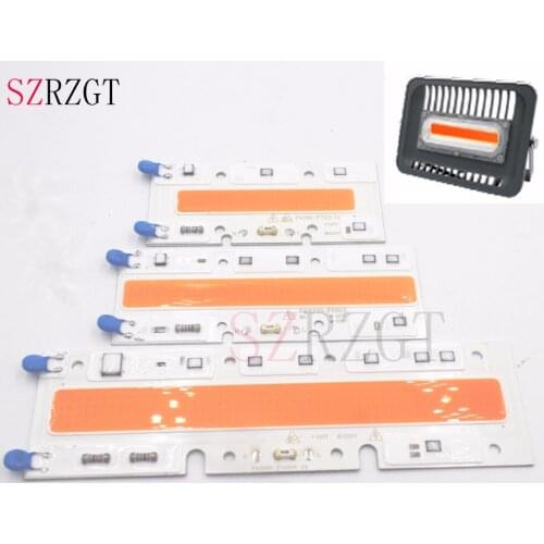 COB 110V 220V Chips 30W 50W 70W Full Spectrum LED Bulb Lamp Light Input Smart IC