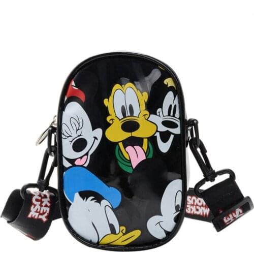 Cartoon Disney Mickey mouse Childrens Messenger bag Mickey Minnie mouse children shoulder bag boy girl chest bags waist bags