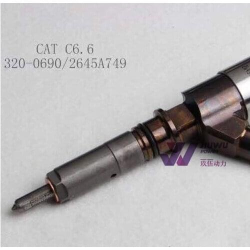 HOT SALE EXCAVATOR PARTS 2645A749 COMMON RAIL INJECTOR FOR C6.6 ENGINE 320-0690