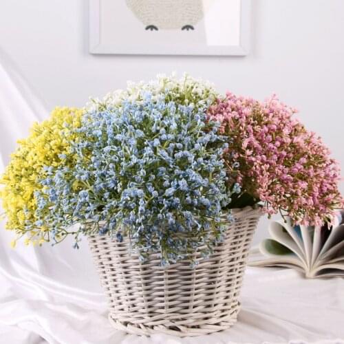 Artificial flowers Gypsophila 16 branches a bouquet for home decoration wedding bouquet flower arrangement fake flowers