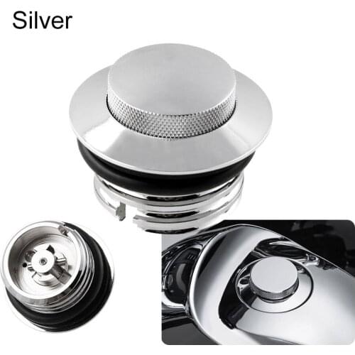 Motorcycle Flush Pop-Up Gas Caps Fuel Tank Modified Push-type Fuel Tank CNC Pop-up Gas Cap Fit for Harley