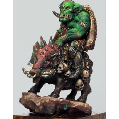 1/18 Assembly Resin Figure Kit Orc Riding Boar