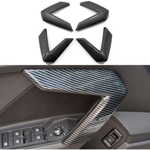 Interior Door Armrest Handle Cover Trim Car Styling Accessories For Audi A3 8Y 2021 Sedan Sportback