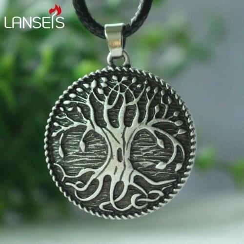 1pcs Autism world tree necklace Viking Norge Tree Of Life Pendant - Dragon Soul Jewelry Personalized jewelry, birthday gift