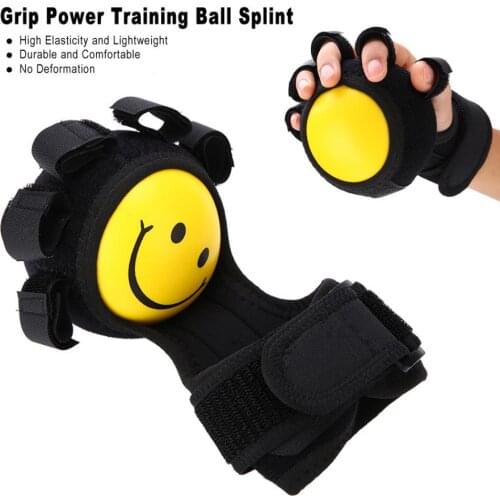 Anti-Spasticity Ball Splint Hand Functional Impairment Hand Ball Rehabilitation ExerciseFinger Grip Power Training Ball Splint