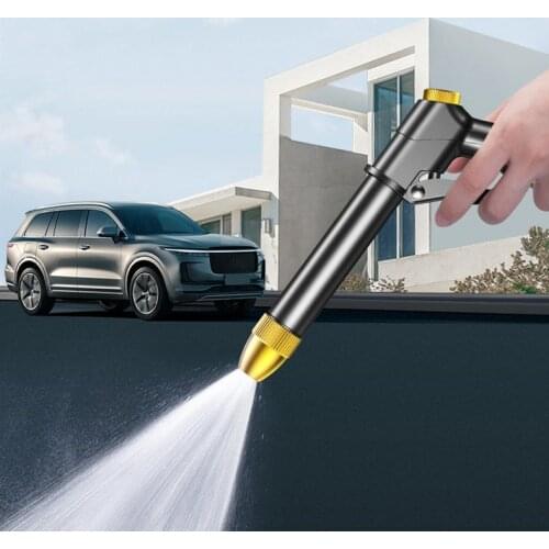 New Garden Hose Nozzles Spray Gun Hidrolavadora Foam Pot High-Pressure Jet Nozzle Car Washer Sprinkler Home Cleaning