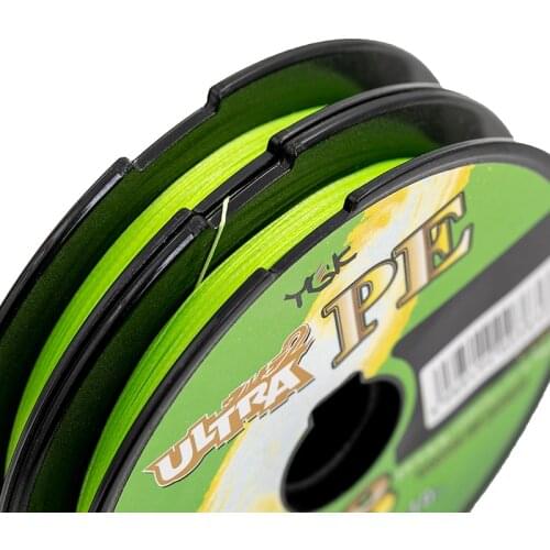2020 New YGK fishing line Multi-filament Rope Cord 8 Strands Green PE line Pesca Accesorios 100M/roll main line